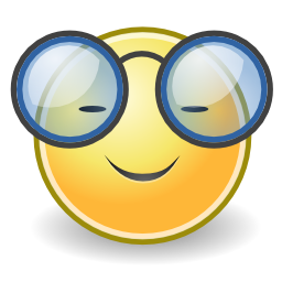 Download free face smiley lunette icon